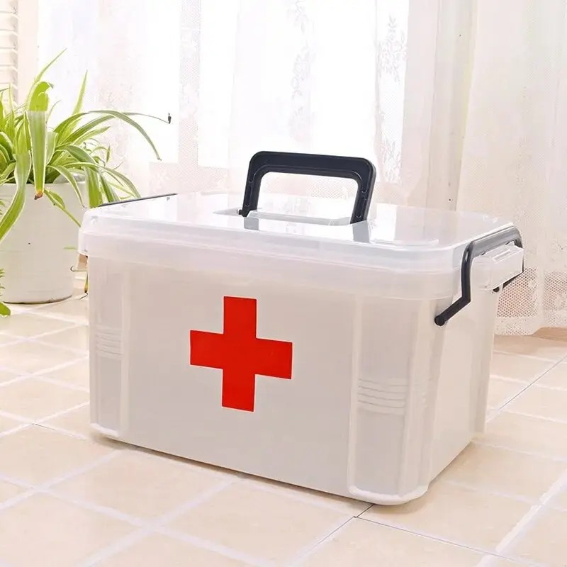 Caja Blanca Botiquín Primeros Auxilios 27x17x13