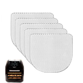 5 estantes deshidratadores compatibles con horno freidora de aire de 6 cuartos de galón, Chefman, Caynel, estantes de flujo de aire, deshidratar frutas y carnes, accesorios para horno freidora de aire