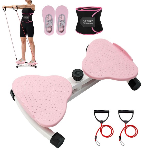 Waist Twisting Machine Waist Twister Board with Resistance Bands Twist