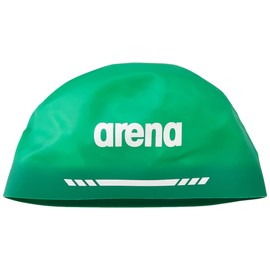 Arena Unisex - Adult 3D Soft Swimming Cap, Green, L