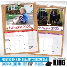 The Calendar King // Kid Trump - 2025 Wall Calendar (Full Colour, A3 Size)