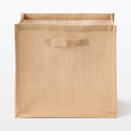 MUJI KG0RYA2A Jute Storage Bag, Rectangle, Medium