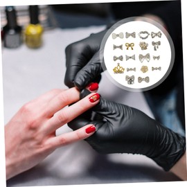 Minkissy 36pcs Nail Art Rhinestones and Studs for DIY Manicure Random Designs for Parties and Celebrations Create Stunning Nail Decor Easy Application