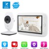 7 Inch 720P IR Camera Wireless Baby Intercom Monitor