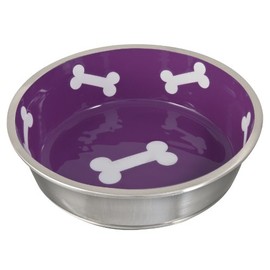 Loving Pets Robusto Bowl for Dogs, Small, Violet