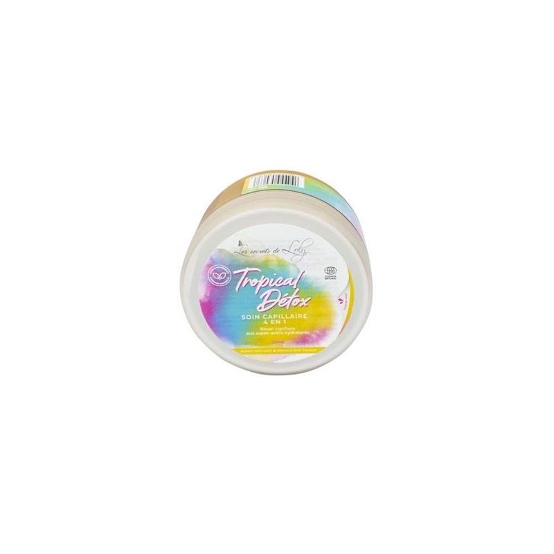 LES SECRETS DE LOLY 4-in-1 hair care woman tropical detox