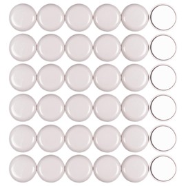 Ezprotekt 40 Pack Self-Stick Furniture Sliders for Carpet,1-1/8" Round Self-Adhesive Furniture Moving Pads Chair Movers and Gliders Carpet Protector Furniture Glide Chair Slider (29mm, 40Pack)