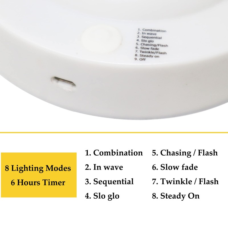 FUCHSUN 108 LED Tabletop Bonsai Tree Light Warm White Fairy