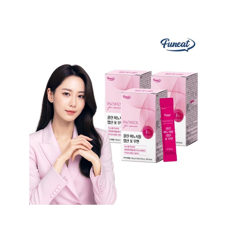 Furnit 퍼니트 콜린 미오이노시톨 엽산 포 우먼 3박스 3개월분 Purnit