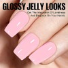 TOMICCA UV Nagellack Pastel, 15ml Macaroon Rosa Gel Nagellack,Soak Off