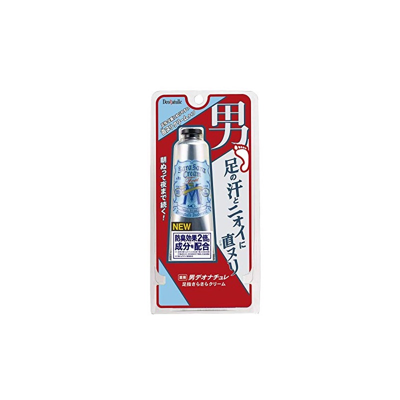 Deonaturee Smooth Toe Cream Unscented, 1.1 oz (30 g) x