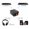 Optical Coaxial Toslink Digital to Analog Audio Converter Adapter L/R
