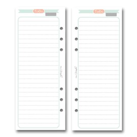 ToDo lists suitable for the calendar inserts from SinnWunder® Design HappySinn format DIN A5
