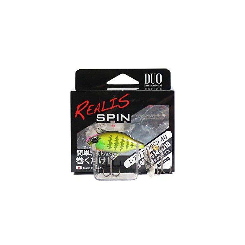 Duo Poisson Nageur Realis Spin - 4cm - 14g -