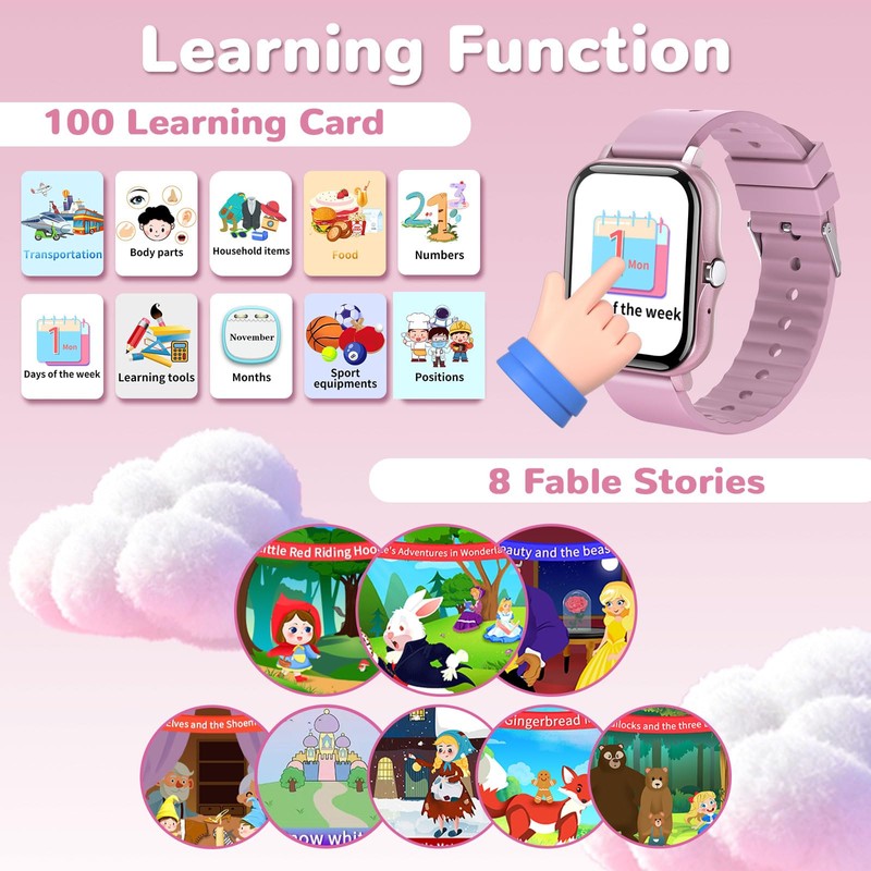 Kids Smart Watch for Boys Girls, Smart Watch for Kids
