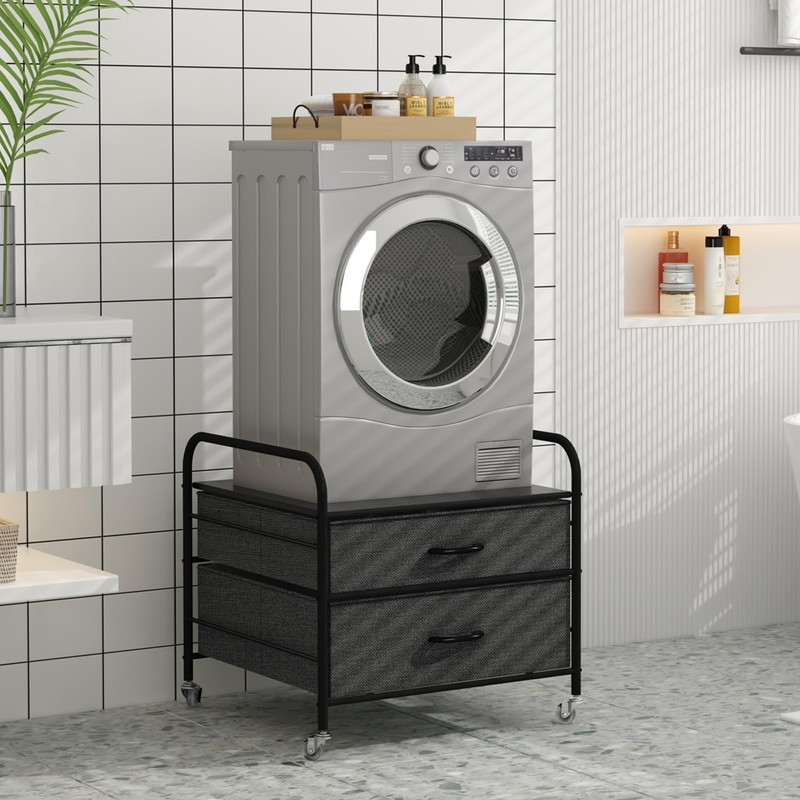 EazeHome Mini Fridge Stand with Storage, Mini Fridge Stand, 2