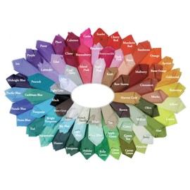 Suttons Satin Wrap Luxury Tissue Wrapping Paper Holiday Green 5 Sheet 50 x 76 cm - Acid Free, PTIS.HolGrn