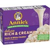 Annie's Macaroni and Cheese Dinner, Deluxe Rich & Creamy, Shells