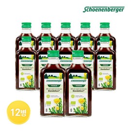 Schönenberger Dandelion Juice 12 Bottles / 쉐넨베르거 민들레 착즙주스 12병