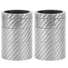 2 Set Carbon Fiber 5/10/15/20mm Bicycle Headset Front Fork Spacer