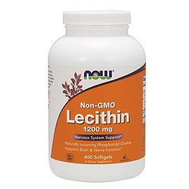 Now Lecithin 1200 Mg,400 Softgels