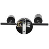 LED Track Light Kit 2 Heads 10.8in Track 90 Degrees
