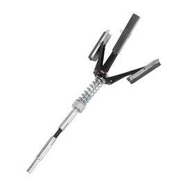 Engine Cylinder Hone Tool Deglazer with 3 Piece 1 1 / 8in Stones 220 Grit Adjustable 1 ‑ 1 / 4in to 3 ‑ 1 / 2in for Automotive