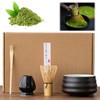 Matcha Kit, Juego de Matcha de Cuatro Piezas, Batidor de