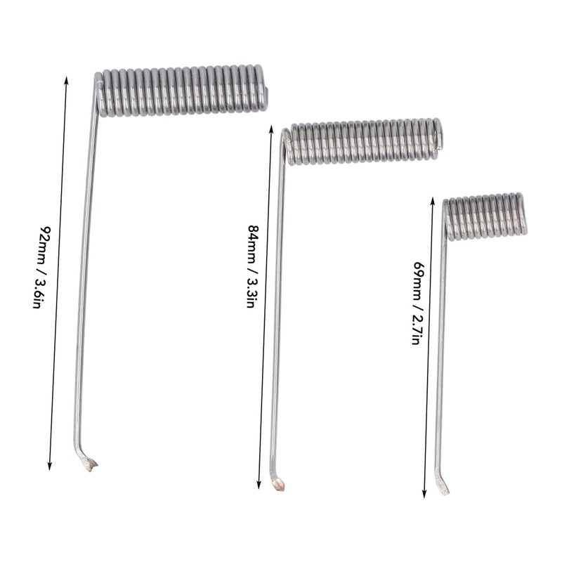 3PCS Civilian Spring Tools Multifunctional Stainless Steel Spring Tool for