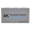 4k HDMI Audio Extractor HighDefinition with 1 Points 2 Converter