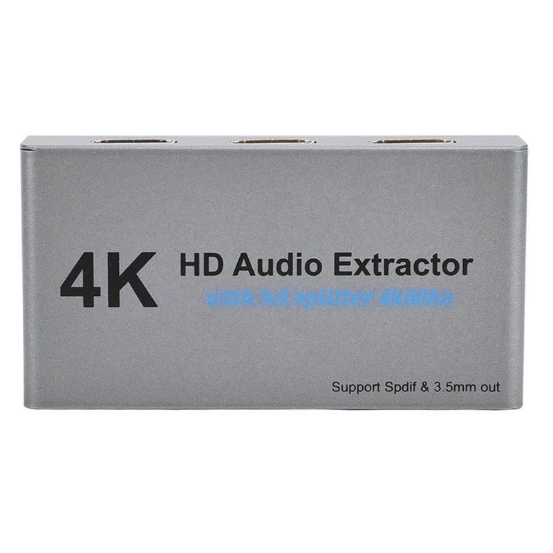 4k HDMI Audio Extractor HighDefinition with 1 Points 2 Converter