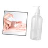 Outanaya 5pcs Refillable Pump Bottles Liquid Dispenser for Shampoo Lotion