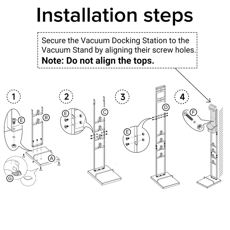 IZSOHHOME Vacuum Stand for Dyson,Handheld V15 V11 V10 V8 V7