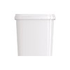 Lubrisolve White Rectangular 10 litre Bucket and Lid