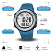 Mens Pedometer Watch for Walking Step Counter Watch No Charging,
