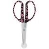 Chikamasa CRI-360SFWSB Florist Arrangement Scissors, Fluorine Blade Cap, Sakura Black