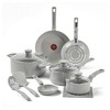 T-fal Refresh Ceramic Ceramic Non Stick Cookware Set 12 Piece,