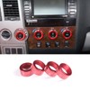 Car Centre Console Air Conditioner Switch Button Knob Cover Compatible