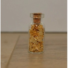 Gold Leaf Display Bottle
