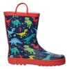 A2Z 4 Kids Boys Rain Boot Non-Slip Waterproof Rubberb -
