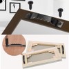 MINGZE 40mm Picture Hangers, 50 Pack Sawtooth Picture Frame Hanging