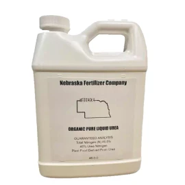 Nebraska Fertilizer Company 1 gallon liquid Nitrogen Fertilizer made with 46-0-0 Urea 99.9% Pure