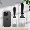Metal Spatulas for kitchen Use, 2 PCS Professional Serving Spatula