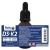 Naka Platinum Vitamin D3 + K2 in MCT oil, 1364