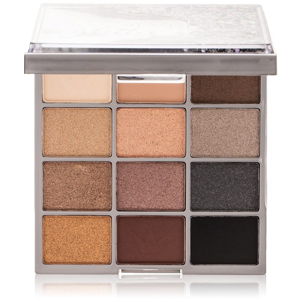 essence Royal Party Silver Glitter Show Eyeshadow Palette Nude & Taupe, Multicoloured (15 g)