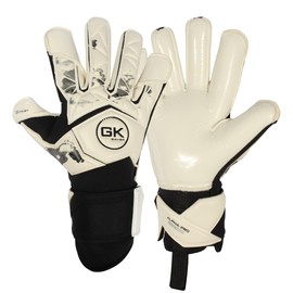 GK Saver Football Goalkeeper Goalie Gloves |Anti-Slip Grip Palms |Alpha Series |Goalkeeping GK Gloves Size 6 to 11 (Alpha Pro A3, Size 9)