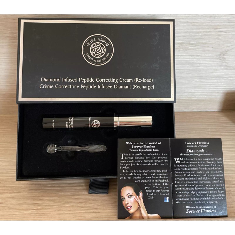 FOREVER FLAWLESS NIB FOREVER FLAWLESS DIAMOND INFUSED LED PEPTIDE CORRECTING