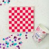 Bonjour Fete Hot Pink Checker Large Paper Napkins | Premium