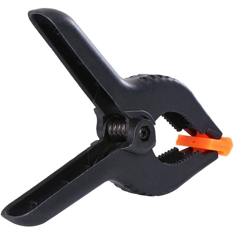 4 Pcs 3" 7.6cm Plastic Spring Clamps Extra Strength and