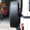 Hudiriy Car Leather Spare Tire Wheel Cover Decorative Compatible with
